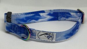 BluPorcelain Italian M-L Pet Collar adjustable